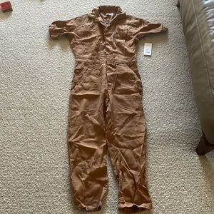 MATE the label linen short sleeve jumpsuit size S